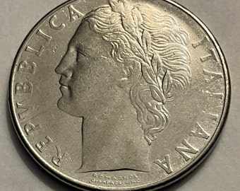 100リラ 1978 イタリア共和国 - Etsy 日本