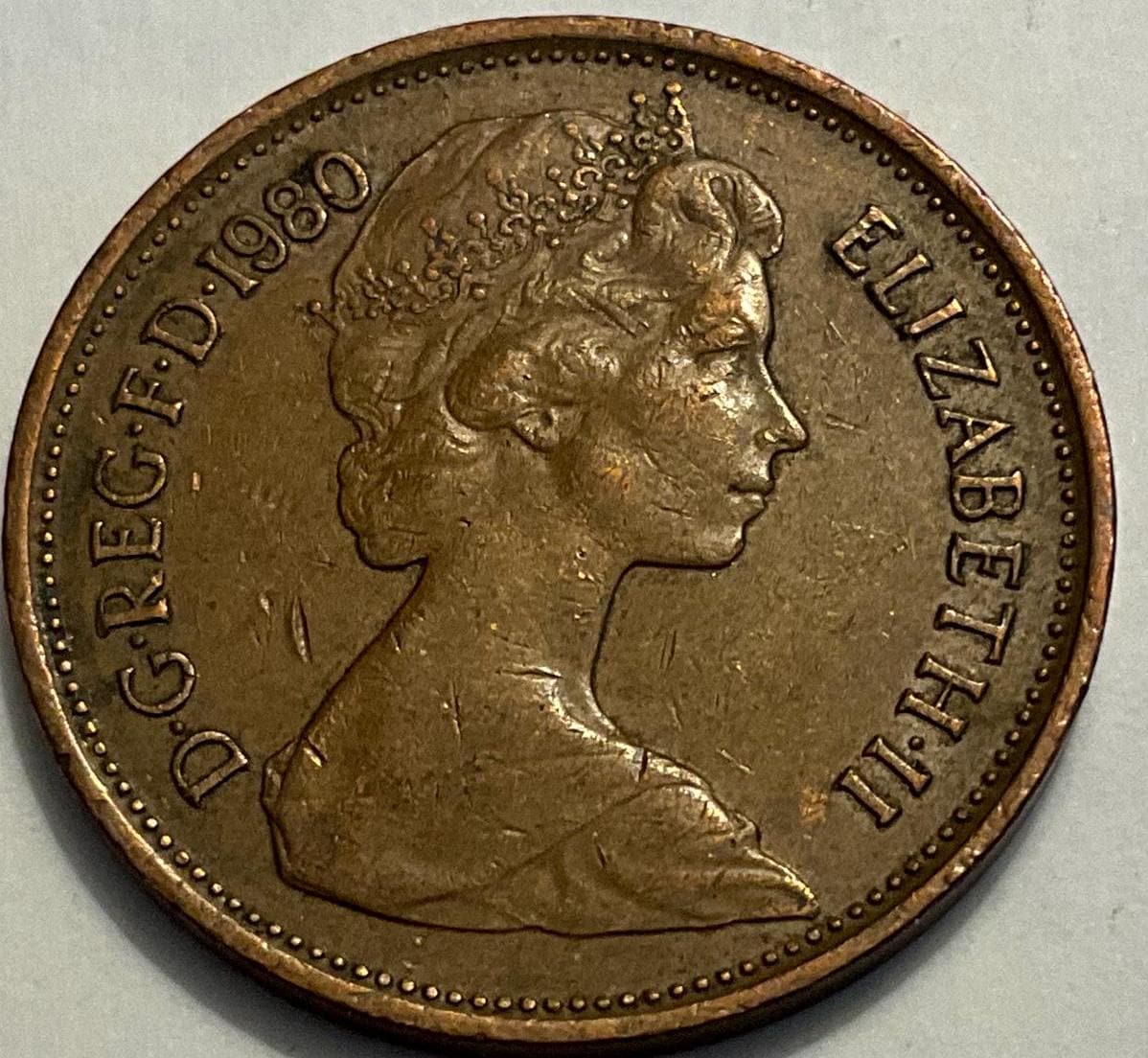 1980年 イギリス 2ペンス 硬貨 3107【イギリス】1989年2ペンス 硬貨 コイン - メルカリ