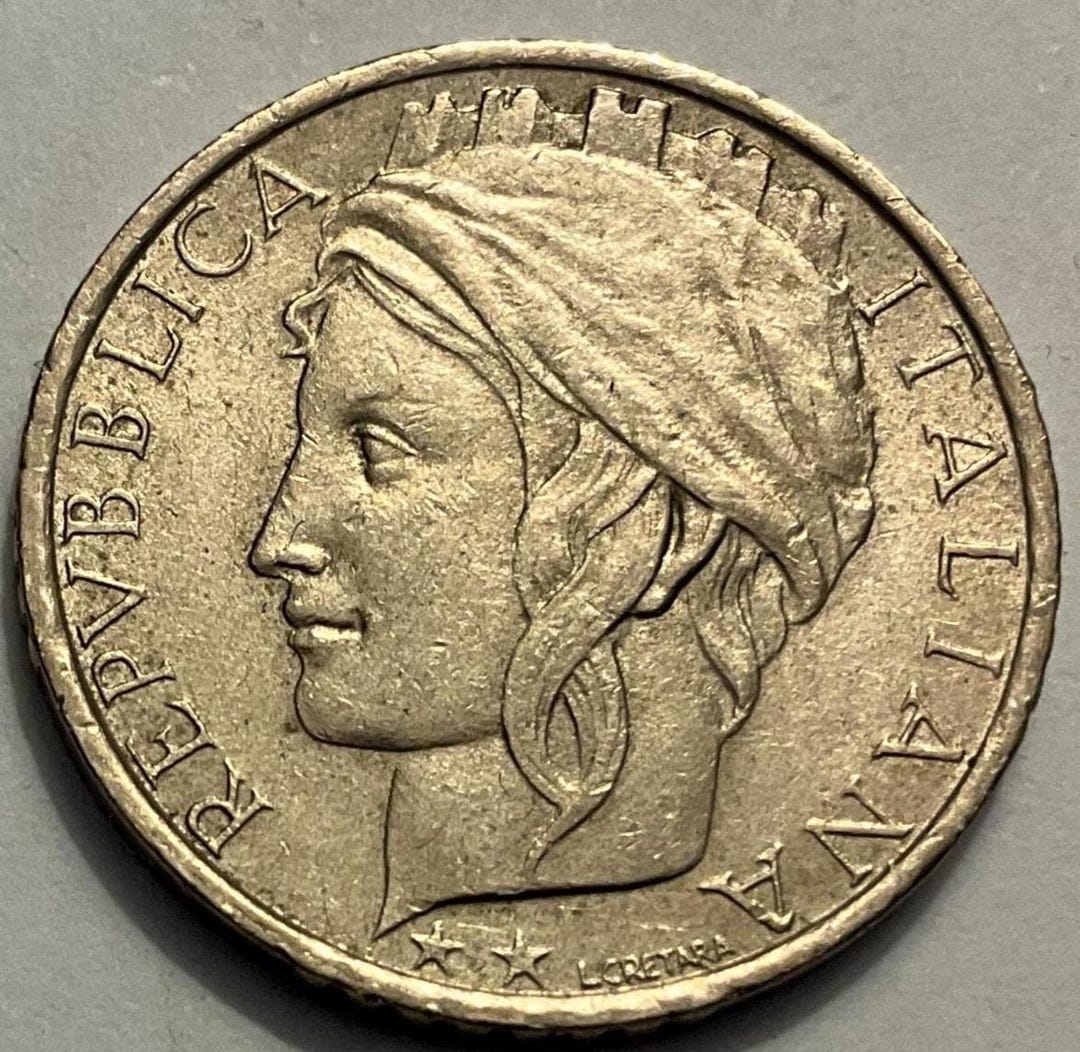 1993/1995 イタリア 100 リラ コイン FAO 50 周年記念 - Etsy 日本