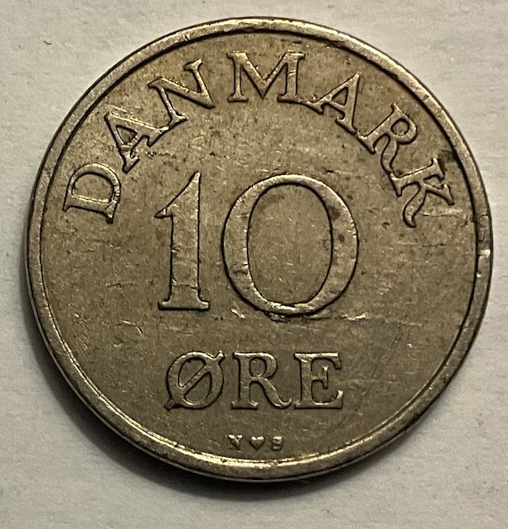 1949年 デンマーク 10オーレ フレゼリク9世 コイン - Etsy 日本