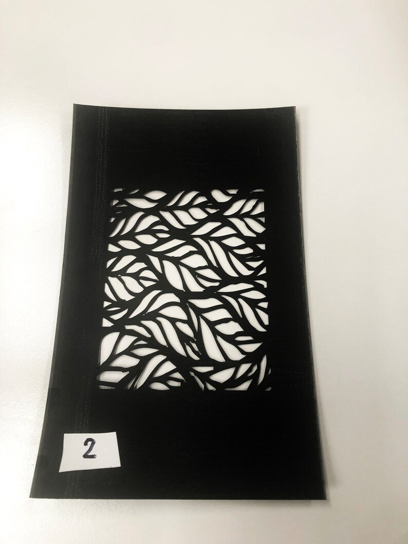 Laser Cut Stencil Etsy