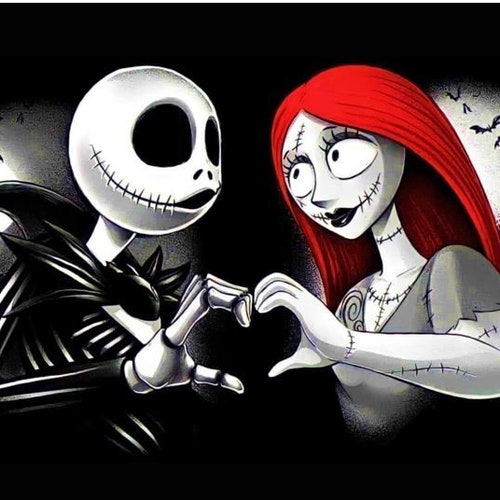 Jack and Sally Sublimation - Etsy