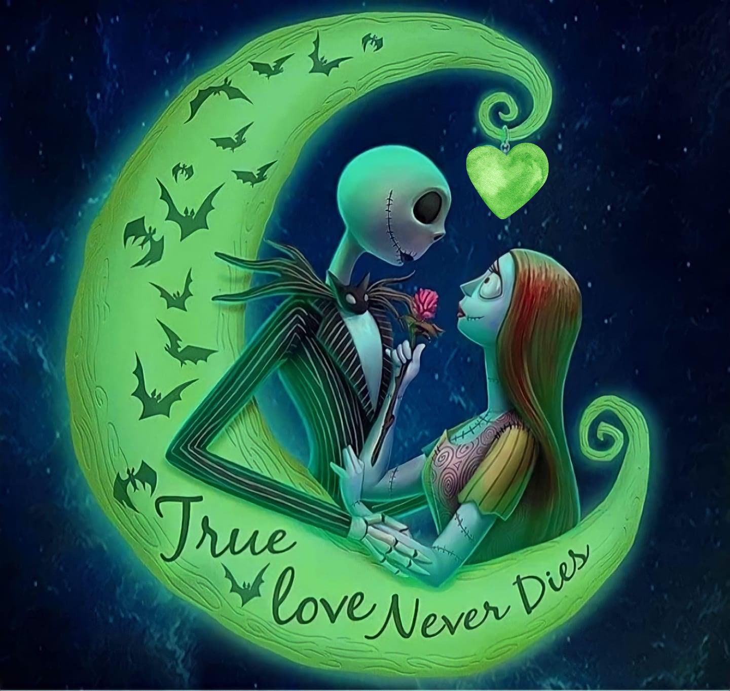 Jack And Sally Tree The Nightmare Before Christmas Jack And Sally On