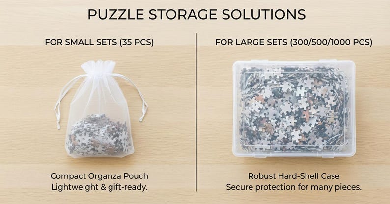 Custom Puzzle From Photo - Personalized Jigsaw Puzzles With Picture - Photo Puzzle Fathers Day Gift - 300, 500, 1000 Piece Puzzle image 3