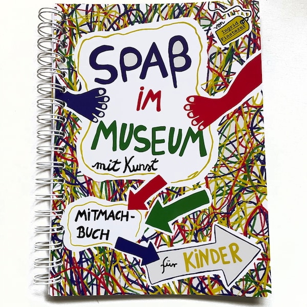 Kunstbuch zum Mitmachen im Museum SPAß IM MUSEUM