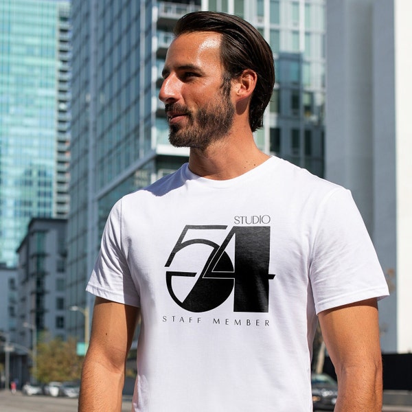 Studio 54, Iconic New York Disco, Unisex T-Shirt, (Staff Member T-Shirt)