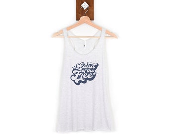 Land des Freien Panzers, Frauen 4. Juli Panzer, Amerika Panzer, Patriotische Panzer, Unabhängigkeit Tag Tank, Sommershirt