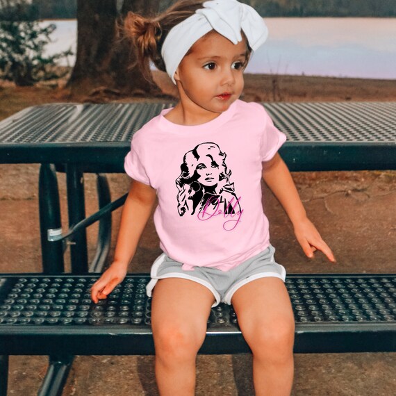 Dolly Parton Kids Shirt Dolly Parton Youth Pink Dolly - Etsy