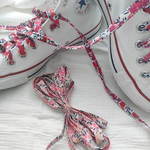 Liberty of London laces. Handmade with love.