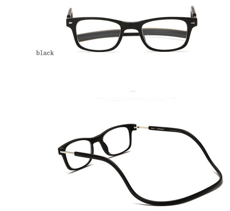 Portable Absorption Hang Neck Reading Glasses Men Etsy