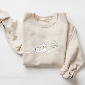 Christmas Snowman Sweatshirt, Christmas Sweatshirt, Snowman Shirt, Snowman T-Shirt, Christmas Crewneck, Christmas Shirts for Women
