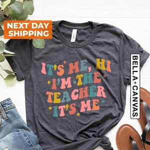 Ik ben het, ik ben de leraar, ik ben het shirt, shirt leraar, ik ben de leraar shirt, shirt leraar, shirt leraar, cadeau leraar, cadeau voor leraar shirt