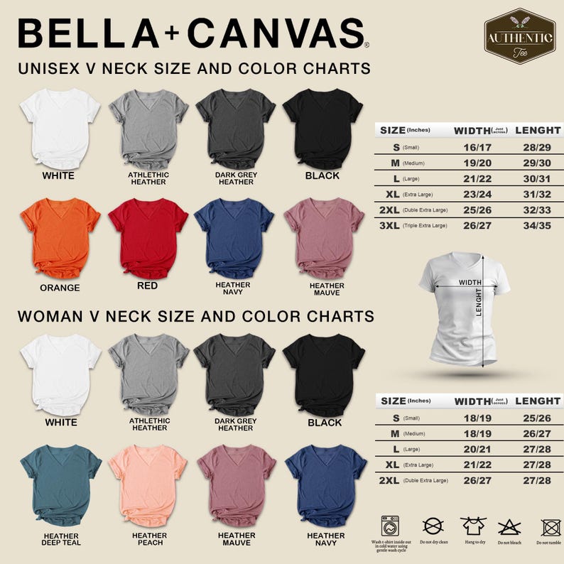 a women's t - shirt with different colors and sizes