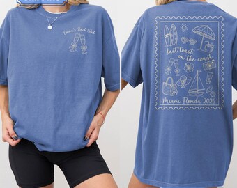 Last Toast On The Coast Shirt, Beach Bachelorette Party Shirt, Coastal Bachelorette Shirt, Custom Bachelorette Shirts, Bridal Party Gift