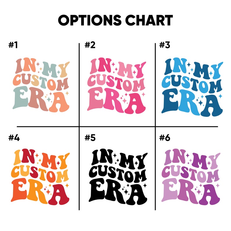 In My Custom Era Shirts, Custom Text Era Shirt, Retro Custom Tees image 2