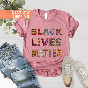 Black Lives Matter Shirt, BLM Shirt, Black Lives Matter Gift, Social Justice Shirt, Black Owned Clothing, Diversity Tee,Equality Rights Tee image 2