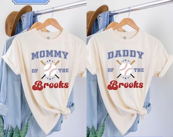Camisetas de Novato del Año para el primer cumpleaños, camisetas familiares a juego para el primer cumpleaños de béisbol, camiseta Comfort Colors®, camiseta de béisbol para mamá y papá