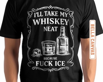 Whiskey Neat FCK ICE Pro-Immigrant Tee: Latino Activist, Anti-Deportation