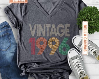 30th Birthday Shirt, Vintage 1996 Shirt, 30th Birthday Gift For Women, 30th Birthday Gift For Men, 30th Birthday Woman, 30th Birthday Friend