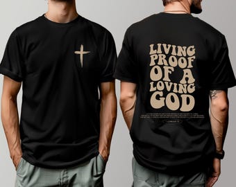 Christian Streetwear Shirt: Jesus Graphic Faith Tee