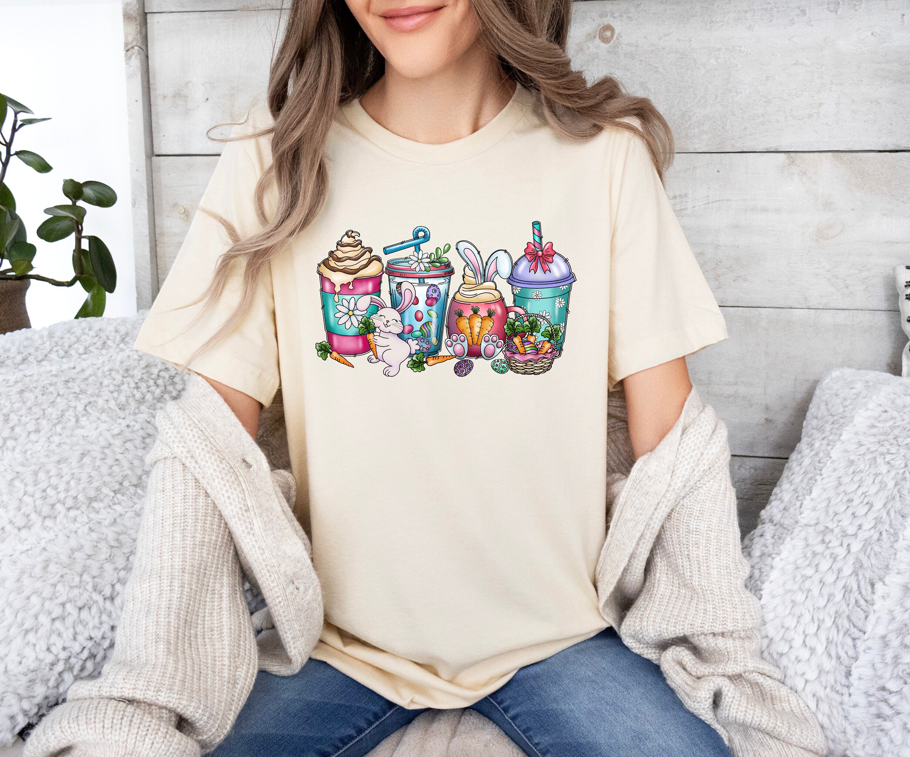 Easter Coffee Shirt,Easter Shirt,Matching Easter Shirt,Easter Day,Easter Bunny Shirt, Family Easter Shirt,Funny Easter Shirt,Coffee Shirt