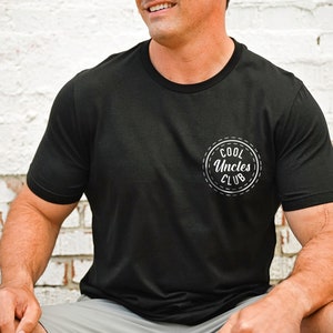 Cool Uncles Club Shirt for Men, Pregnancy Announcement for Uncle, Funny Gift for Uncle to Be, Cool Uncle Shirt, Uncle To Be, Gift For Uncle