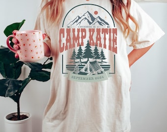 Camp Bachelorette Shirt: Custom Mountain Bride Party Tee