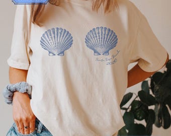 Camiseta personalizada de sirena para despedida de soltera, Comfort Colors, Last Toast on the Coast, Despedida de soltera costera