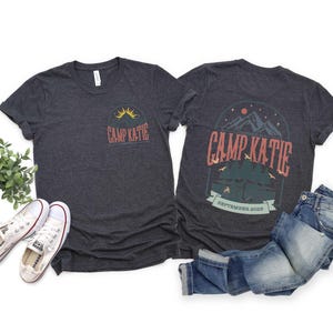 Custom Camp Shirt, Matching Family Camping Shirts, Personalized Camping Gifts, Camp Crew Shirt, Mountain Hiking Tees, Camping Trip T-Shirt