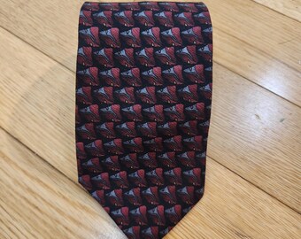 J. Garcia Collector's Edition Silk Tie Men's Novelty Art Fashion Vintage USA