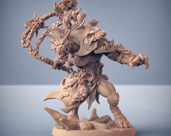 Bonegnasher Gnolls - Yenogra the Matriarch - Artisan Guild | D&D | Pathfinder | Miniatures | Tabletop RPG Mini