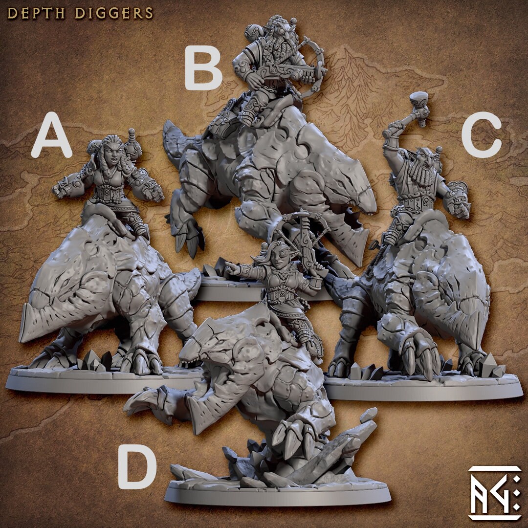 Gnomes of Golemmar Depth Diggers Artisan Guild D&D Pathfinder ...