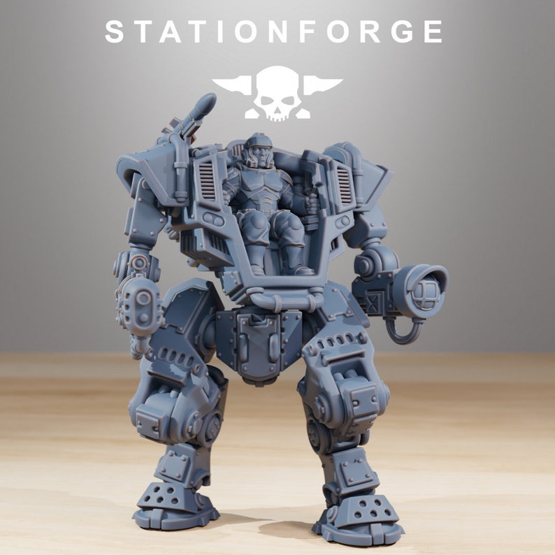 NationalGuard Warmech | Resin Miniature