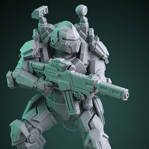 Storm Guard - Scout Soldiers Set of 3 | Sci-fi | Miniatures | Tabletop RPG Mini