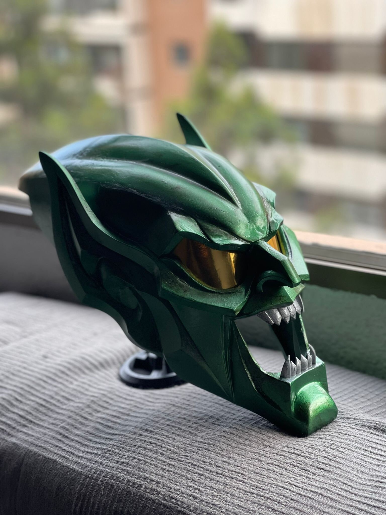 Green Goblin Mask - Etsy