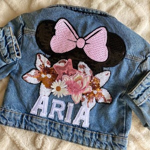 Personalisierte Jeansjacke für Kinder