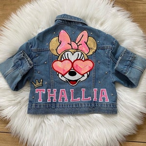 Veste en jean personnalisée enfant image 1