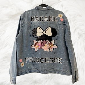 Veste en jean personnalisé adulte