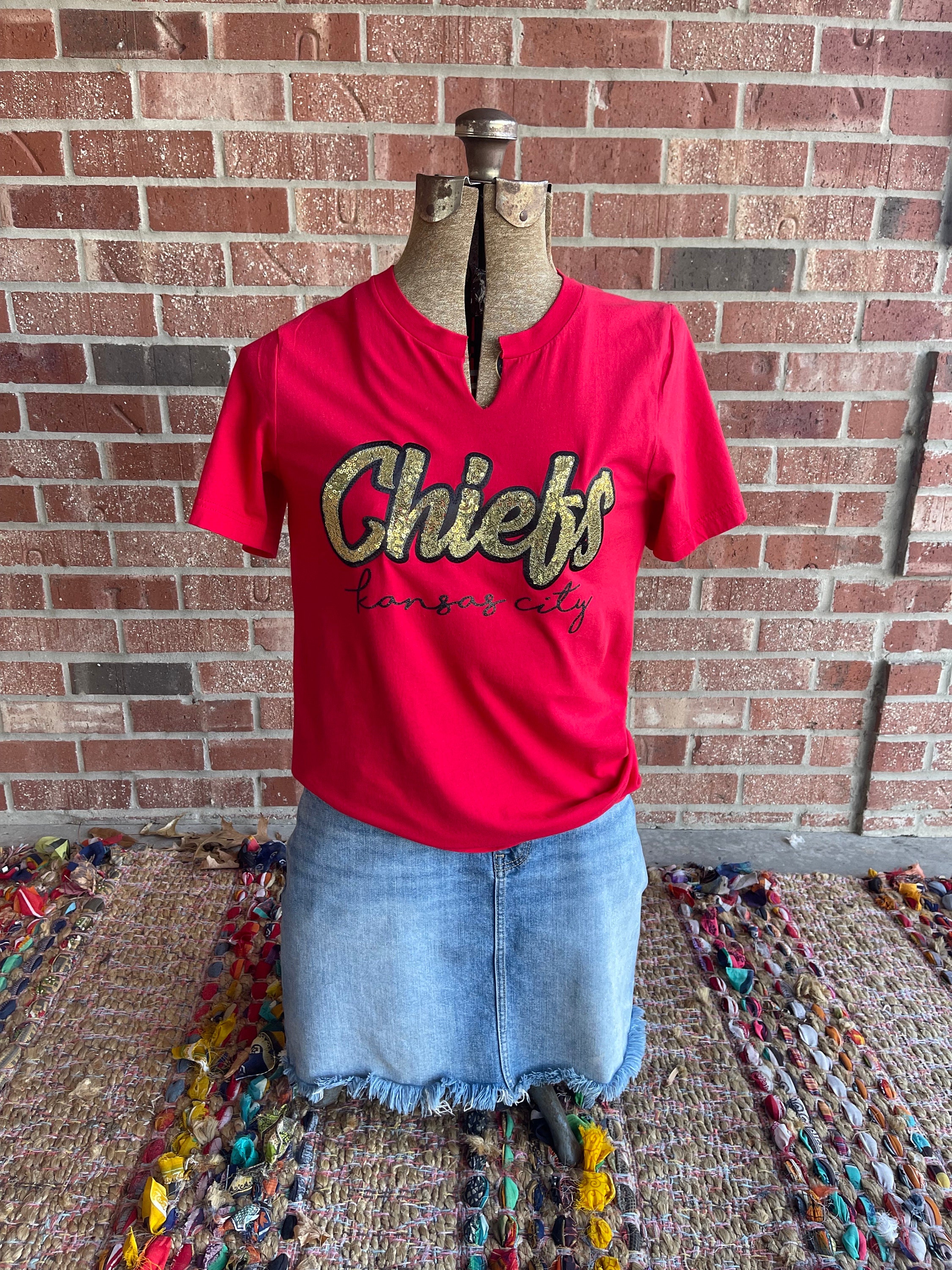 Travis Kelce Kansas City Chiefs Super Bowl LVII Outfit Bobblehead