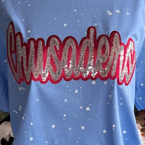 Custom school tshirt, custom mascot shirt, sparkle tee, custom football mom shirt, custom baseball mom shirt