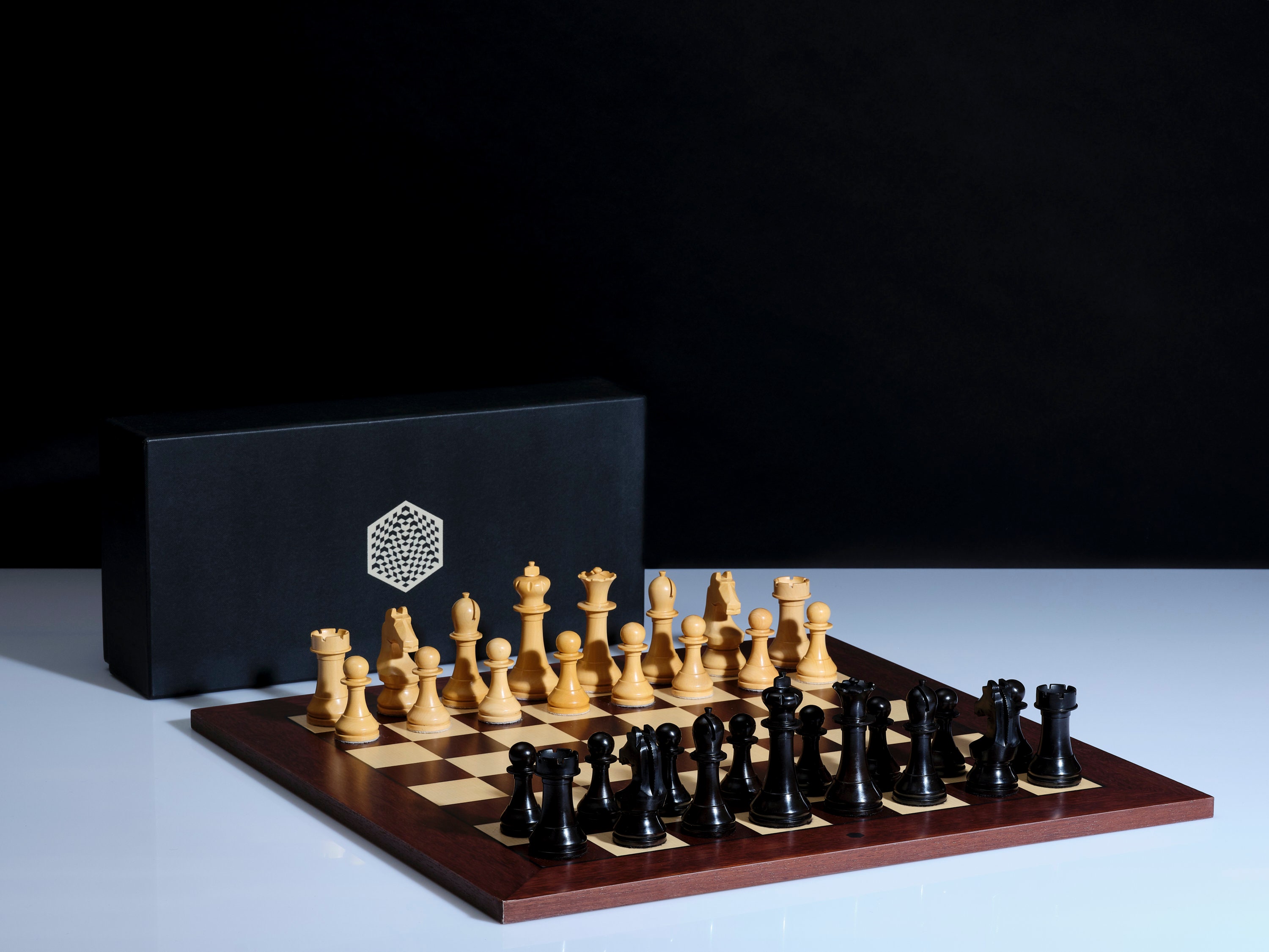 World Chess Championship Set rosewood Edition 