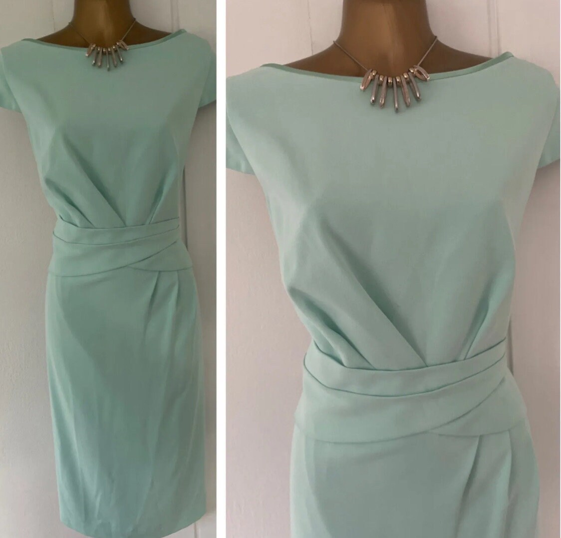 Jacques Vert Dress Size 14 Mint Green Wedding Party Mother of the Bride BRAND NEW Etsy