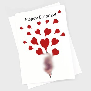 Rude Birthday Card, Funny Birthday Card, Offensive Dirty Inappropriate
