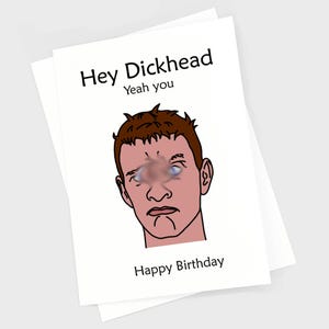 Rude Birthday Card, Funny Birthday Card, Offensive Dirty Inappropriate