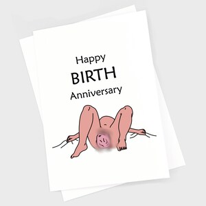 Rude Birthday Card, Funny Birthday Card, Offensive Dirty Inappropriate