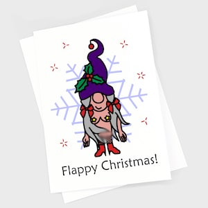 Rude Christmas Card, Funny Christmas Card, Offensive Dirty Inappropriate