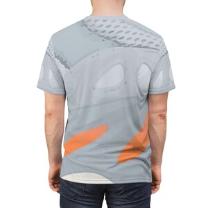 Shirt to Match Yeezy Boost 700 Inertia Sneaker Colorway Contours V1 Design image 7