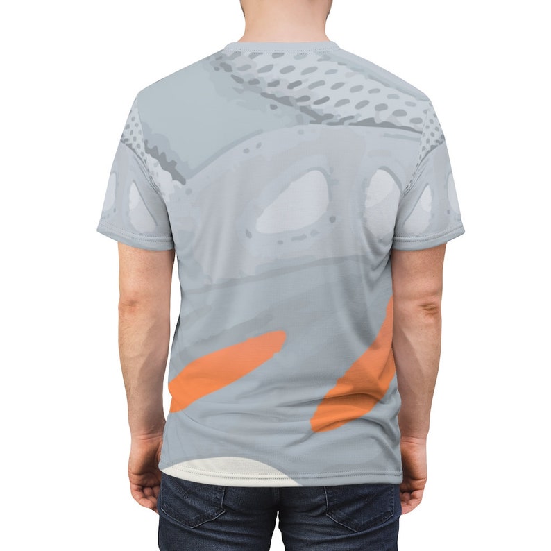 Shirt to Match Yeezy Boost 700 Inertia Sneaker Colorway Contours V1 Design image 7