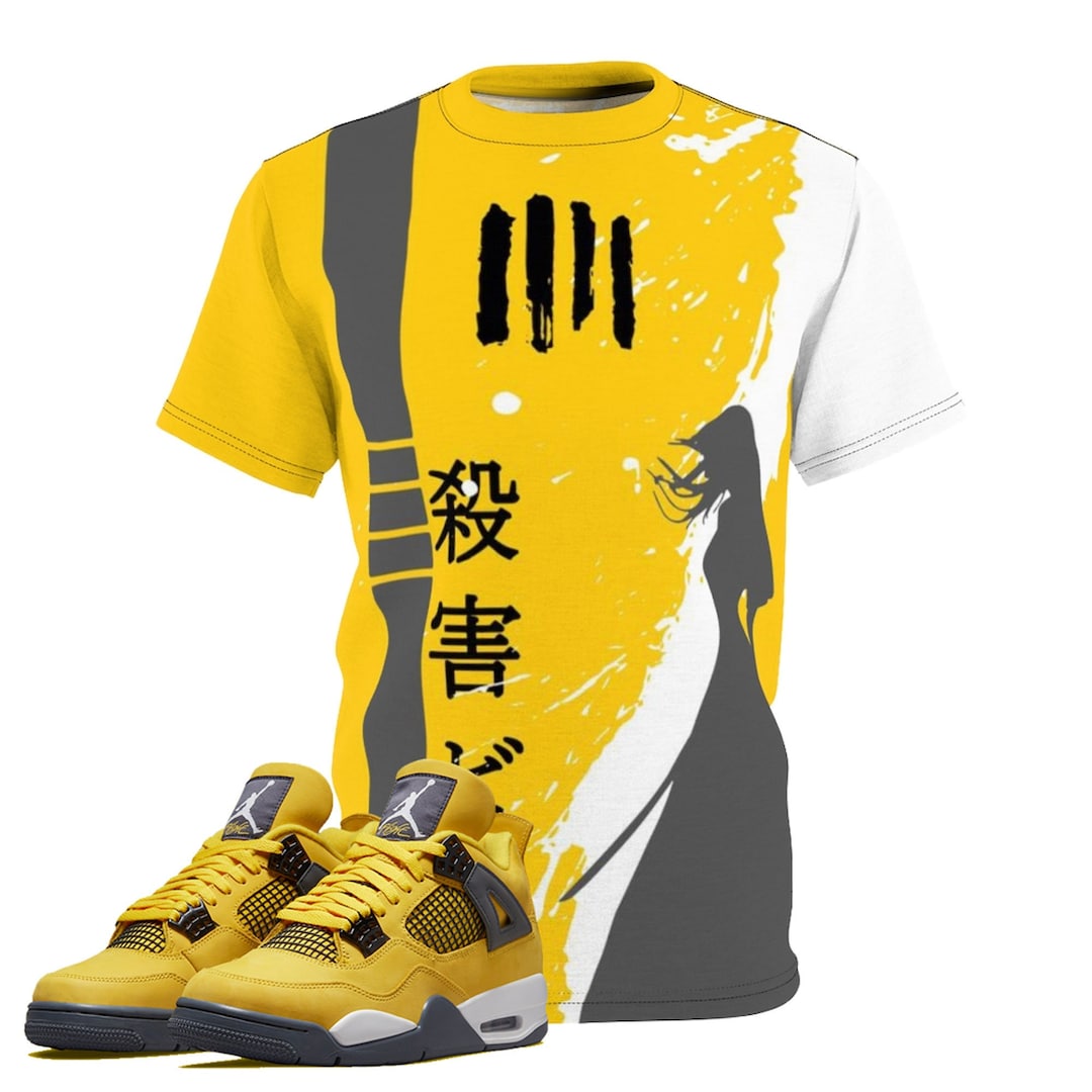 T-shirt Assorti Aux Jordan 4 Orchid - Motif MJ Dos 23, Pour Sneakerheads, Tailles S à 5XL