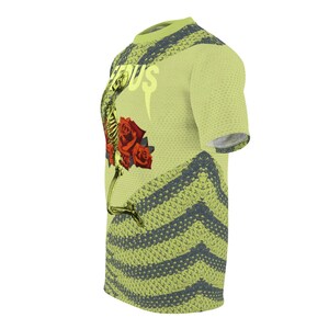 Chemise assortie Yeezy Boost 350 v2 SEFRYE Semi Frozen Yellow Sneaker Colorway FeedUs + Pattern Design V1 image 5